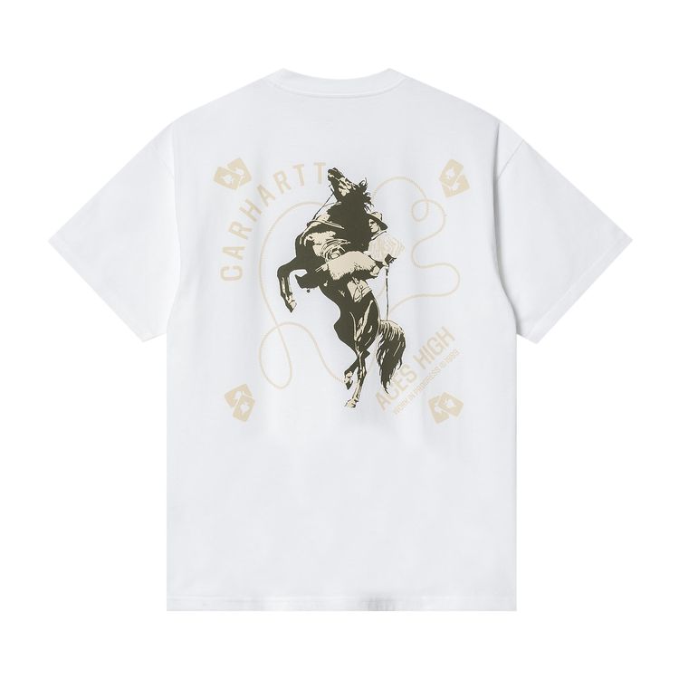 Carhartt WIP Big Buck Short Sleeve Tee White