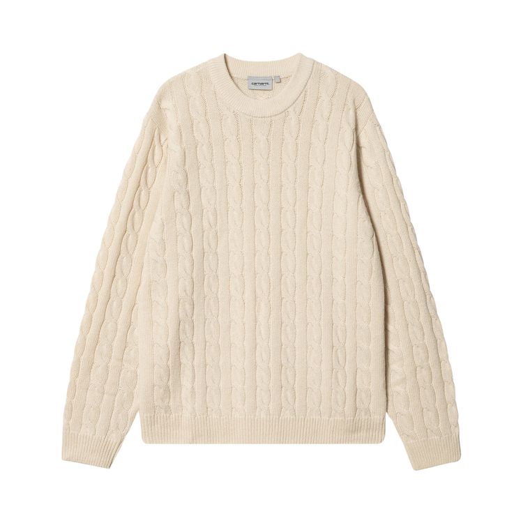 Carhartt WIP Cambell Sweater White