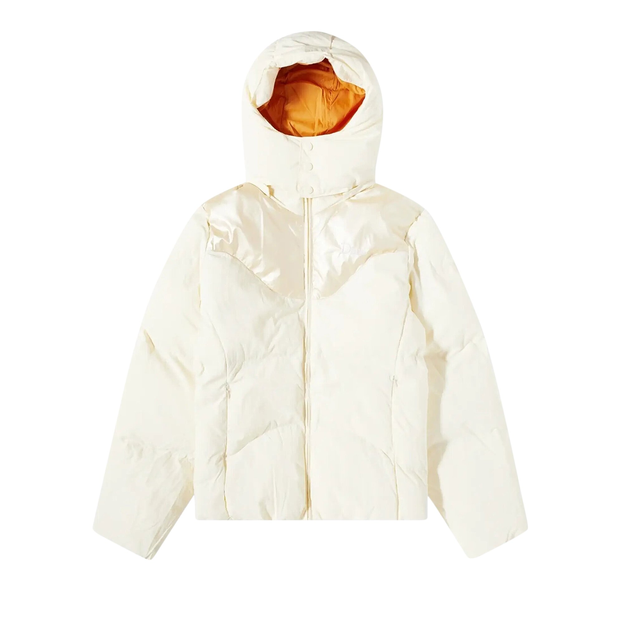 Buy Dime Contrast Puffer Jacket 'Off White' - DIMED2F1OWHT | GOAT