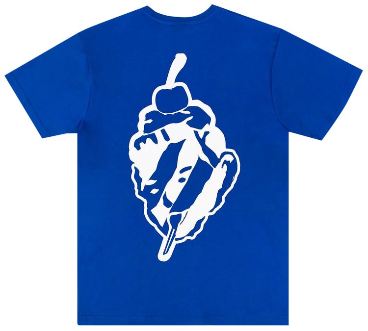 Icecream Face Off Short Sleeve Tee Blue