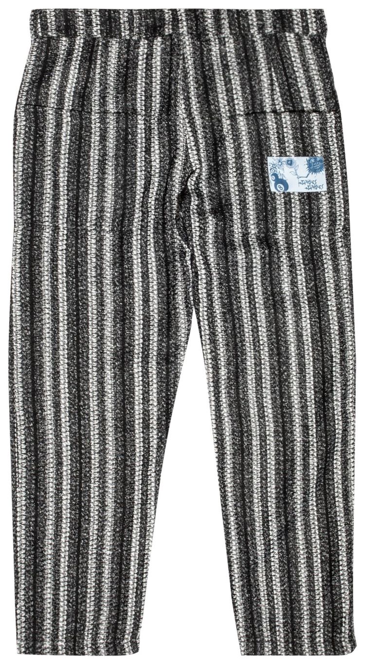 Jungles Boucle Minimal Workwear Pant Black