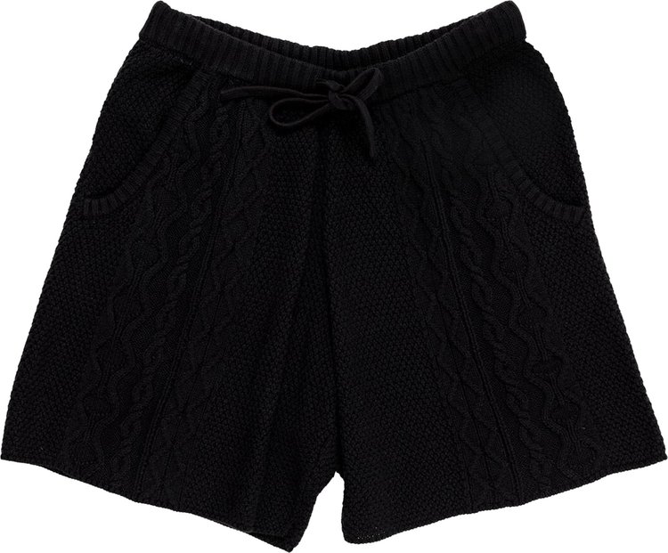 Pleasures Charlie Knit Shorts 'Black'