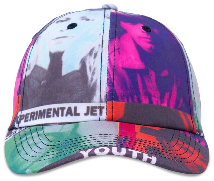 Pleasures x Sonic Youth Jet Set Cap Multicolor