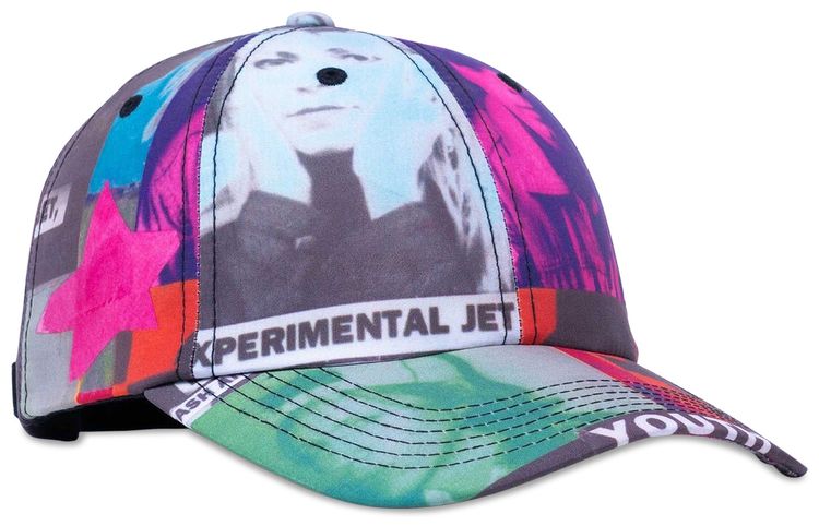 Pleasures x Sonic Youth Jet Set Cap Multicolor