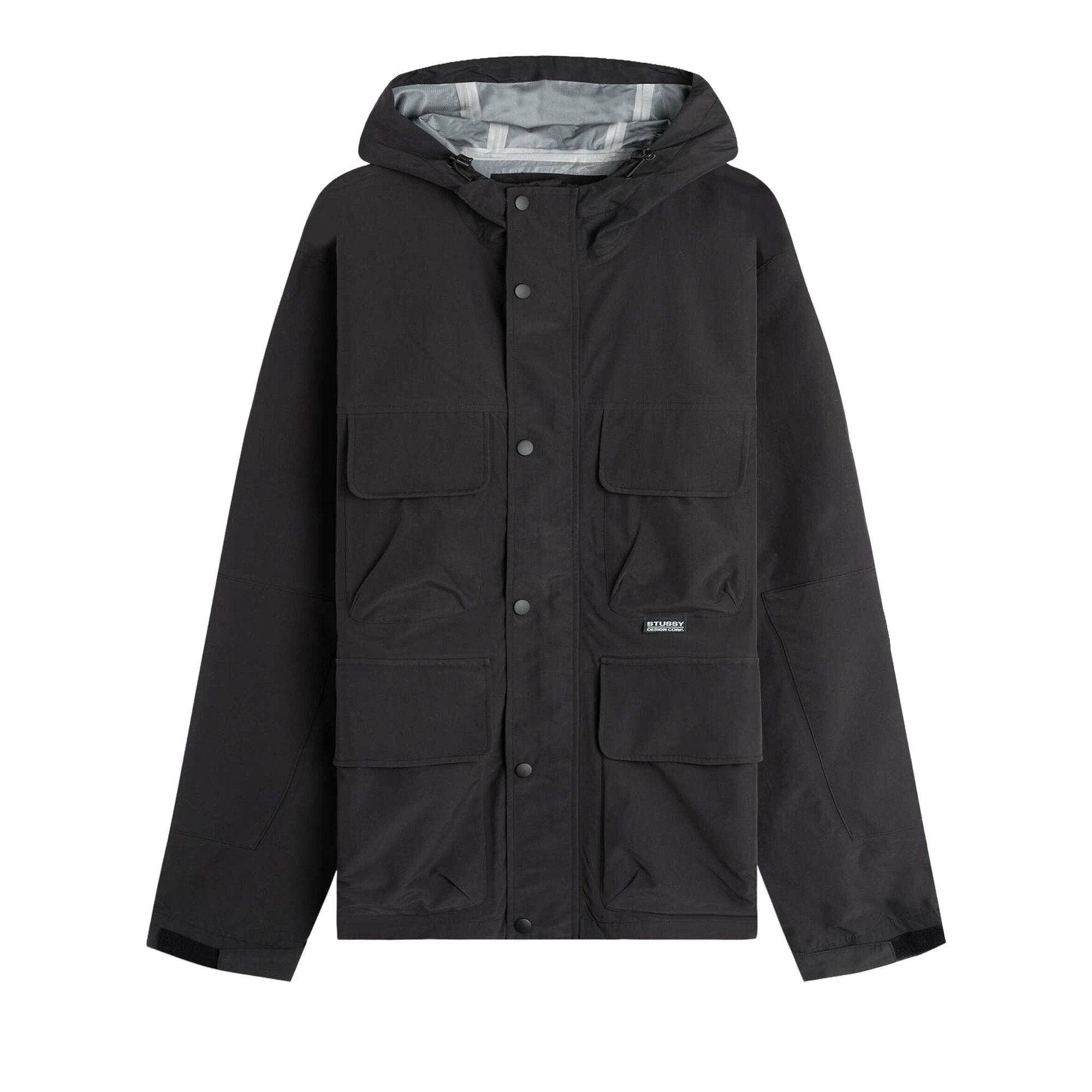 素晴らしい価格 Field Seam Taped Solid Stussy Buy Jacket 115529 - 'Black' ジャケット・アウター