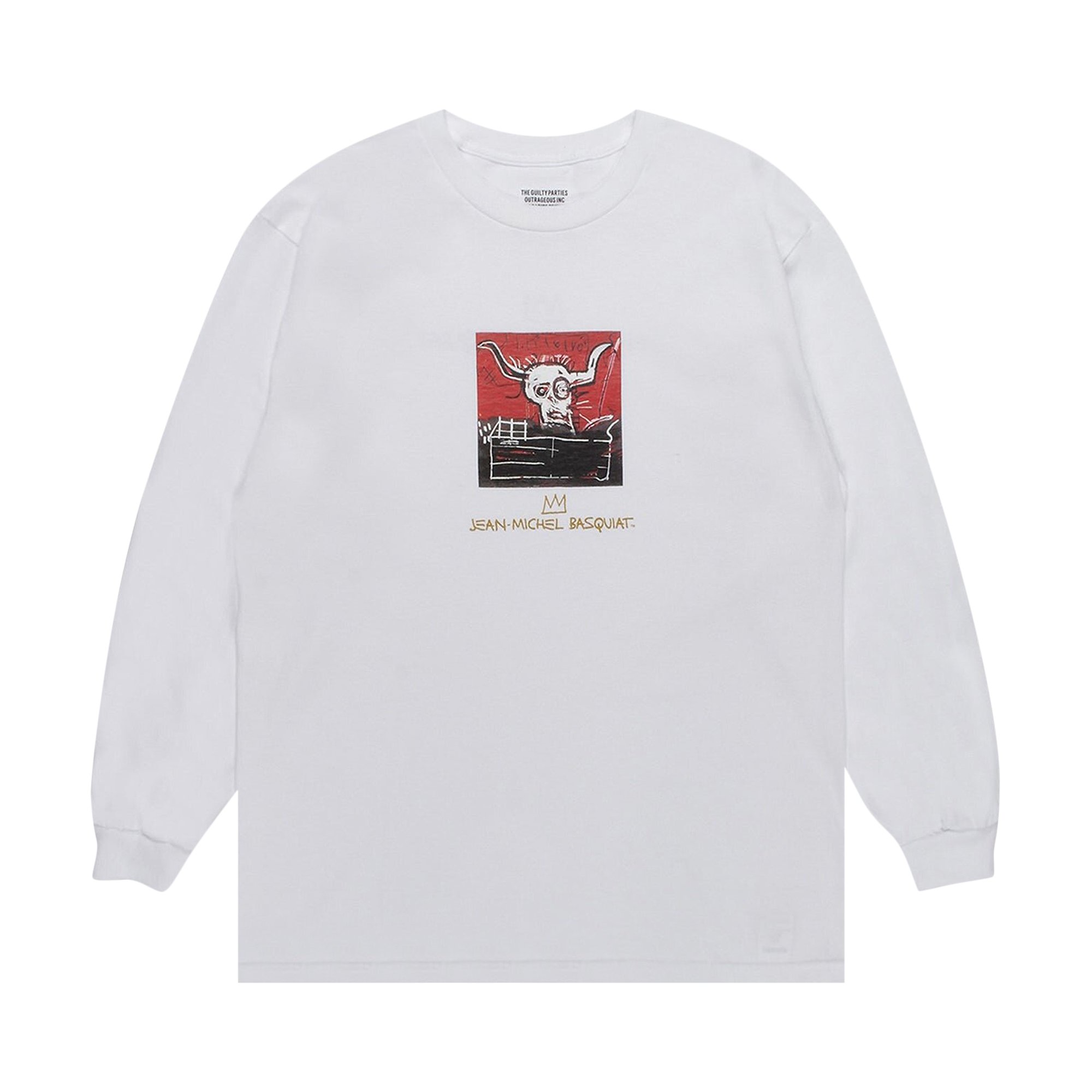 Buy Wacko Maria Jean-Michel Basquiat Long-Sleeve Crewneck Tee