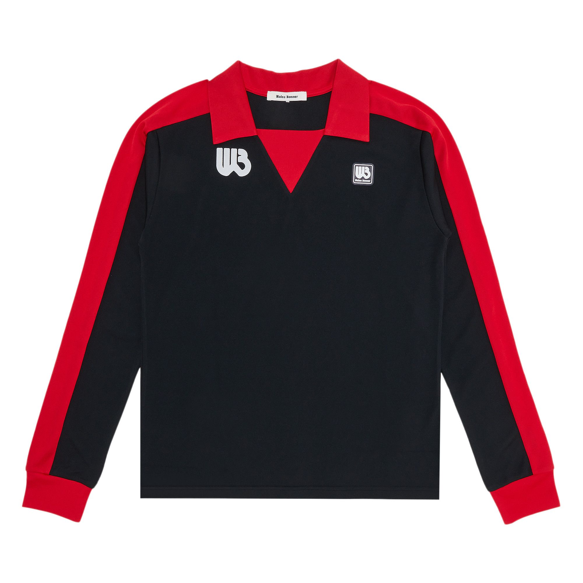 Buy Wales Bonner Home Jersey Shirt 'Black/Red' - MA23JE21