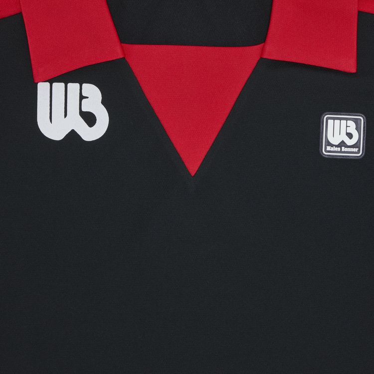 Wales Bonner Home Jersey Shirt BlackRed
