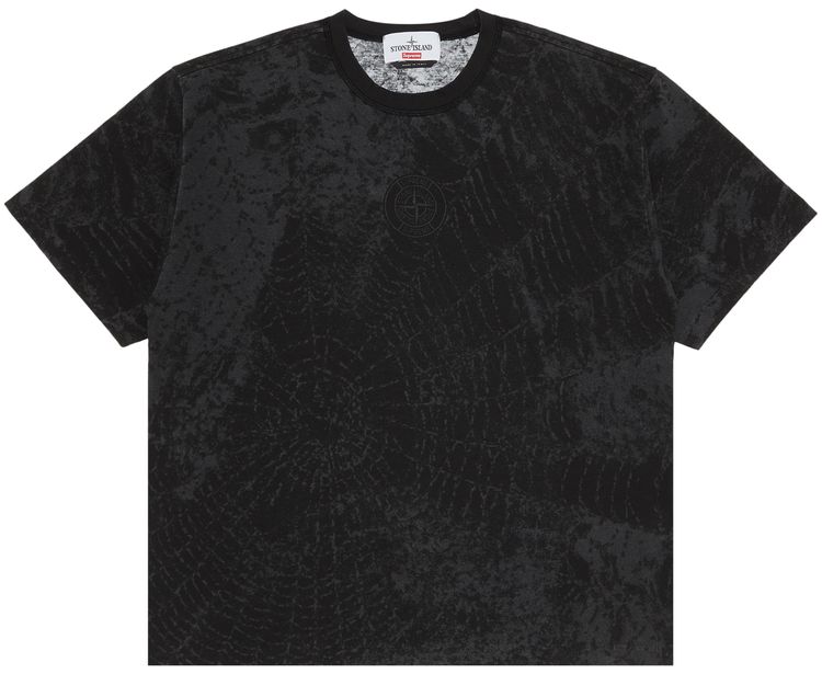 Supreme x Stone Island Short Sleeve Top Black