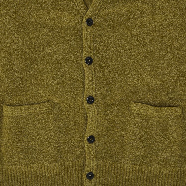 Supreme x Stone Island Boucle Cardigan Olive