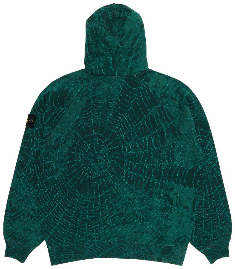 Supreme x Stone Island Hooded Sweatshirt Dark Green