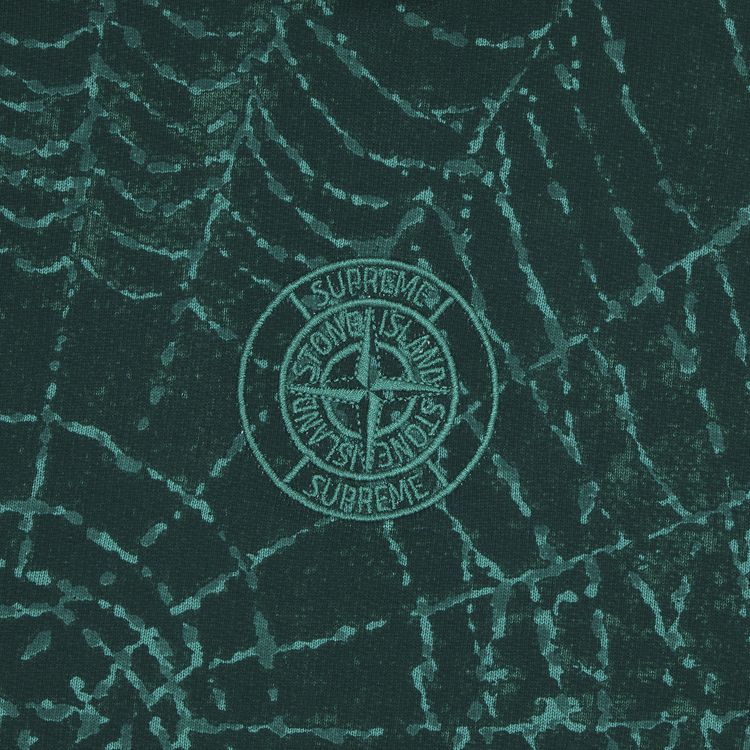 Supreme x Stone Island Hooded Sweatshirt Dark Green