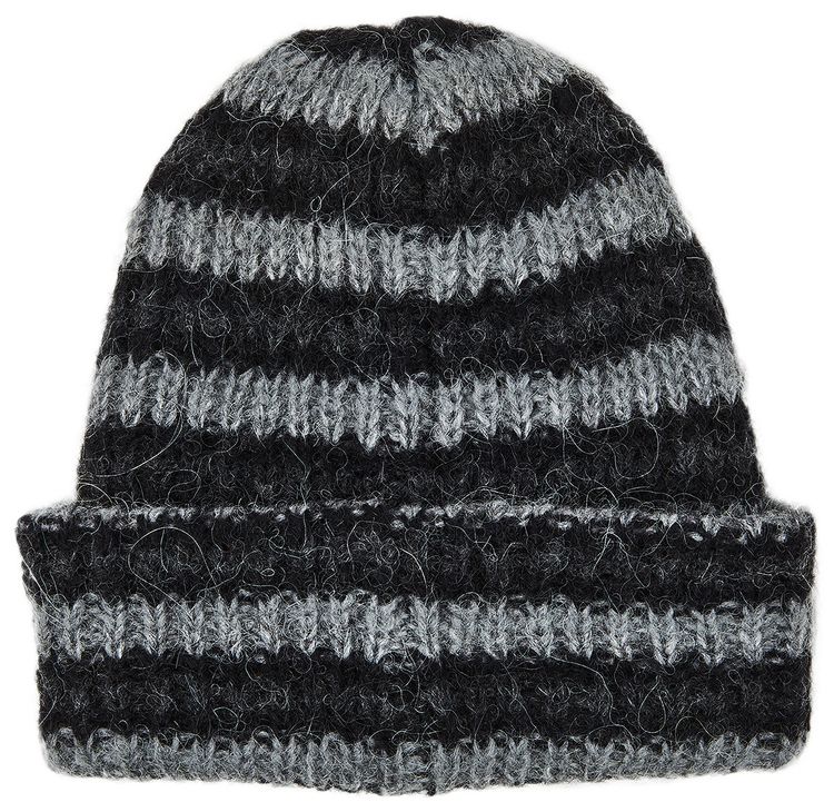 Supreme Loose Stripe Beanie Black