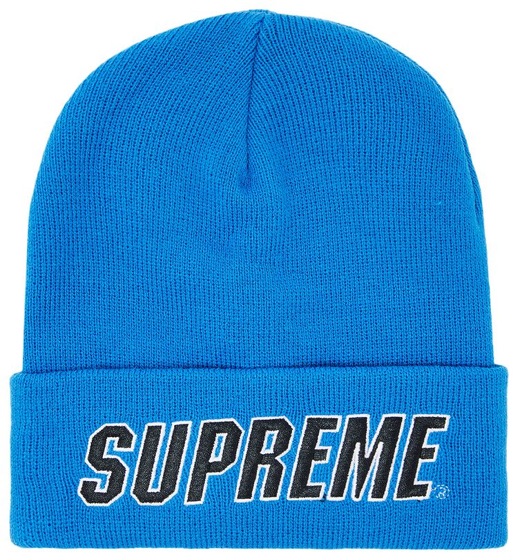 Supreme Slant Beanie Blue