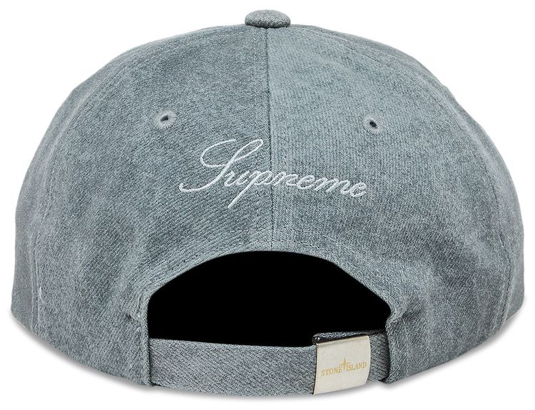 Supreme x Stone Island Denim 6 Panel Reflective