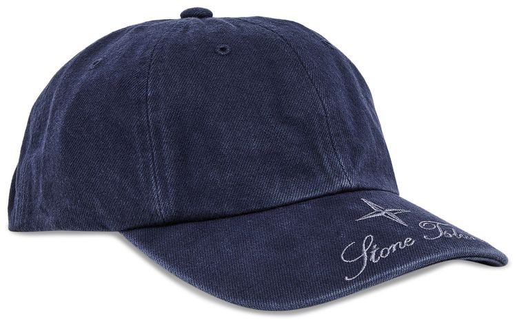 Supreme x Stone Island Denim 6 Panel Navy