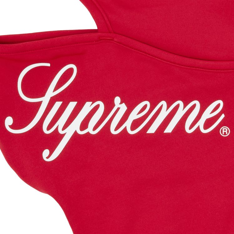 Supreme Script Lightweight Balaclava Red