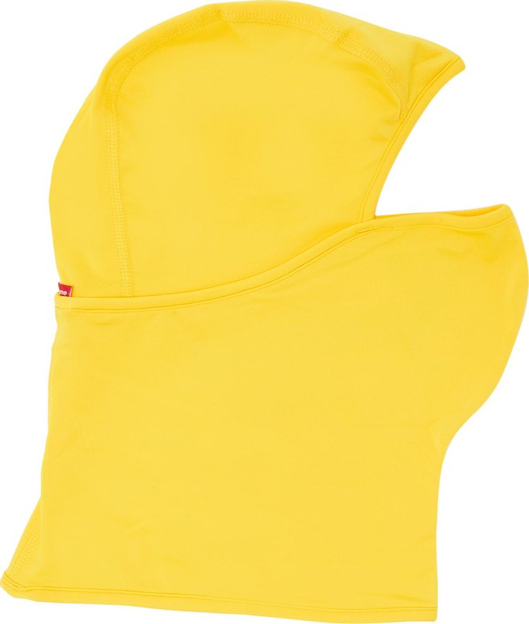 Supreme Script Lightweight Balaclava Yellow