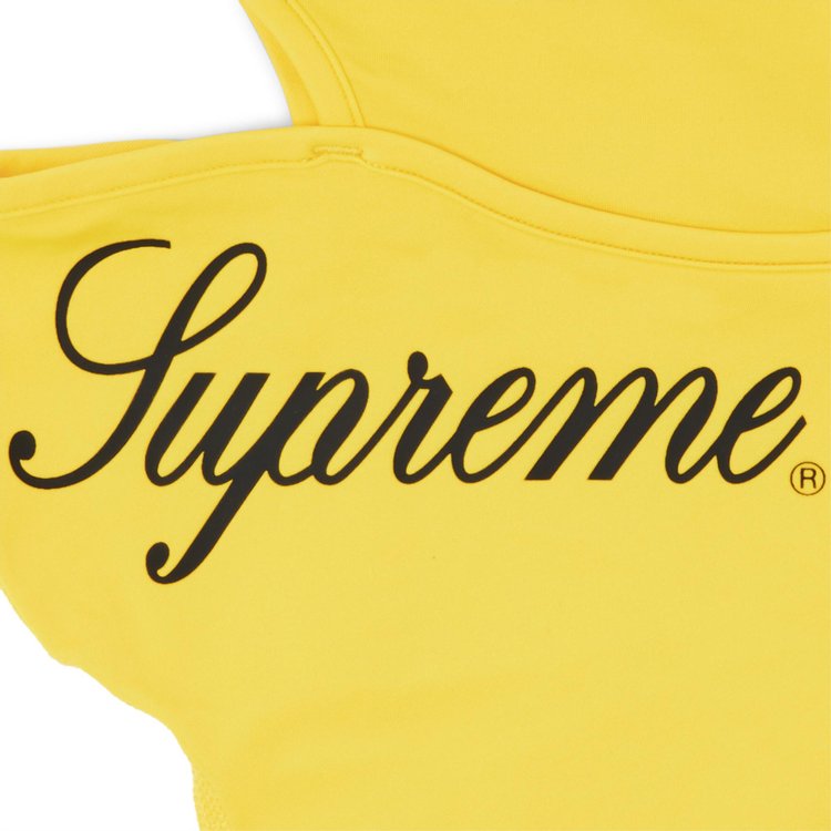 Supreme Script Lightweight Balaclava Yellow