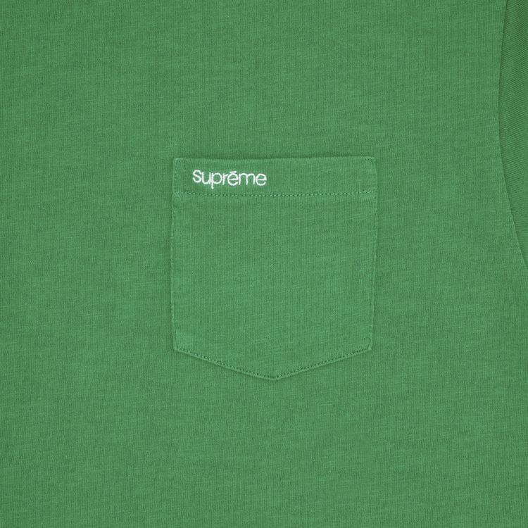 Supreme Short Sleeve Pocket Tee Green