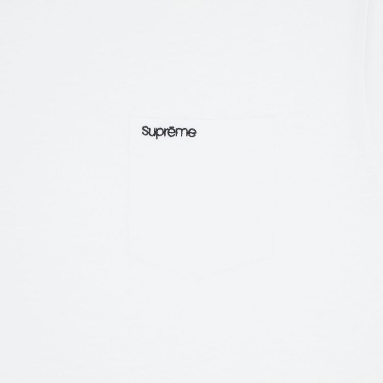 Supreme Short Sleeve Pocket Tee White