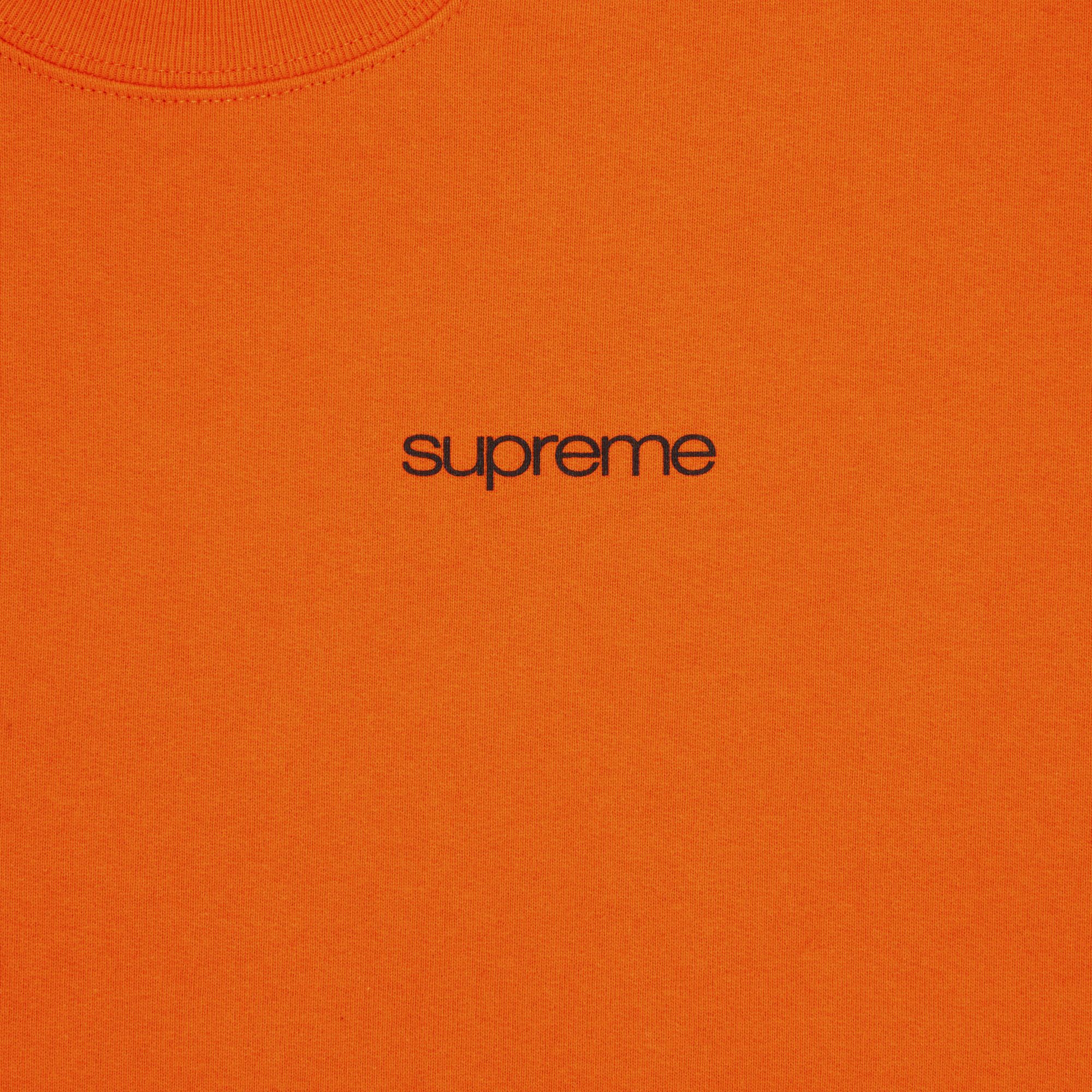 Size m Supreme NYC Crewneck 'Dark Orange'