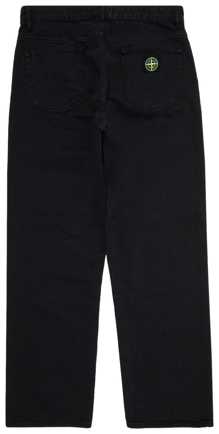 Supreme x Stone Island 5 Pocket Jean Black