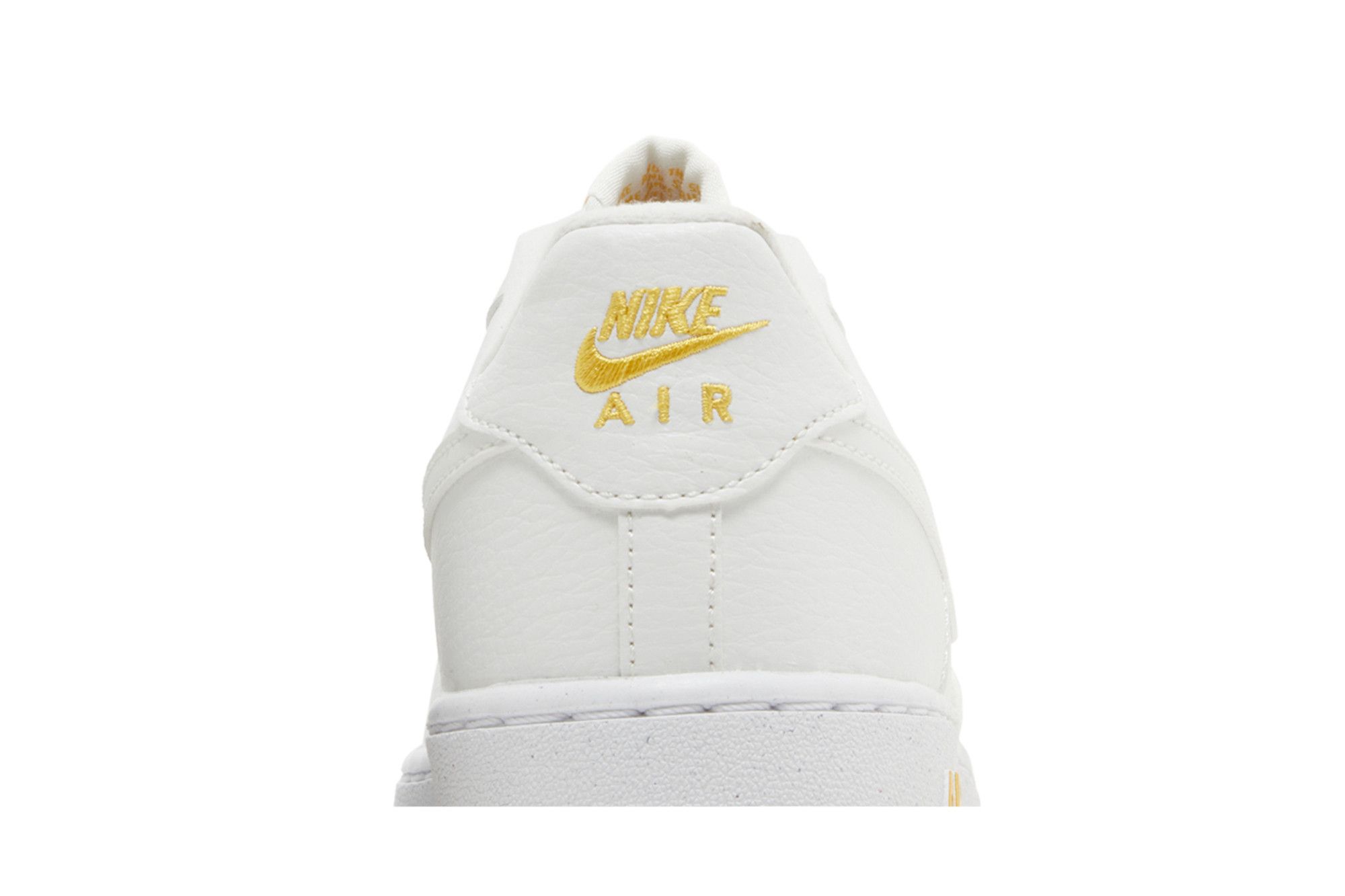 nike air force 1 07 white grey gold