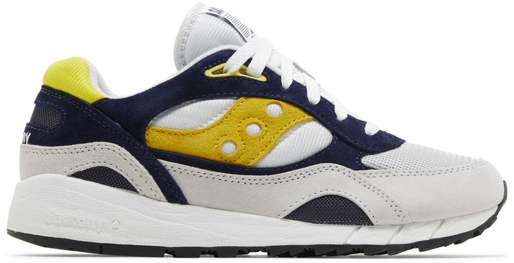 Saucony Shadow 6000 Grey Navy Yellow