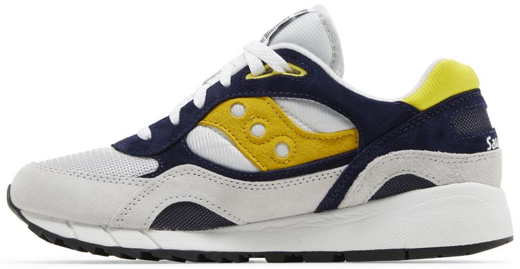Saucony Shadow 6000 Grey Navy Yellow