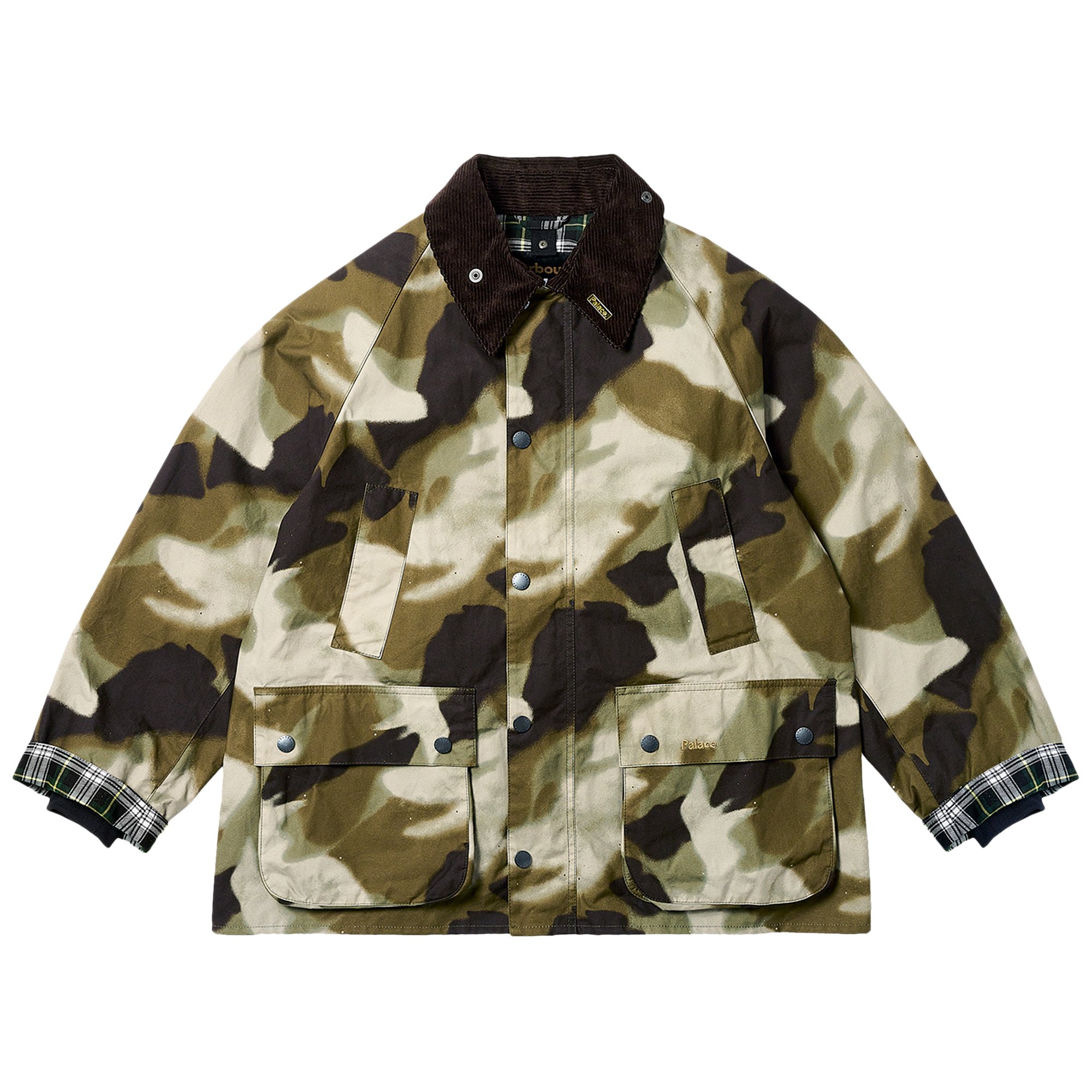 Buy Barbour x Palace Bedale Wax Jacket 'Camo' - MCA0953GN32 | GOAT