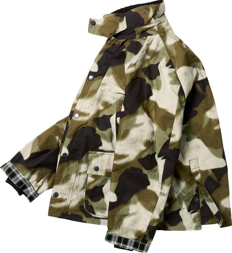 Barbour x Palace Bedale Wax Jacket Camo