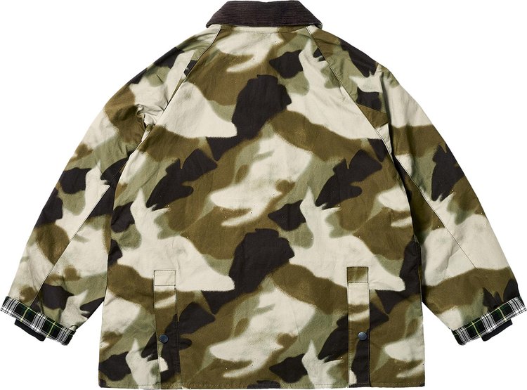 Barbour x Palace Bedale Wax Jacket Camo