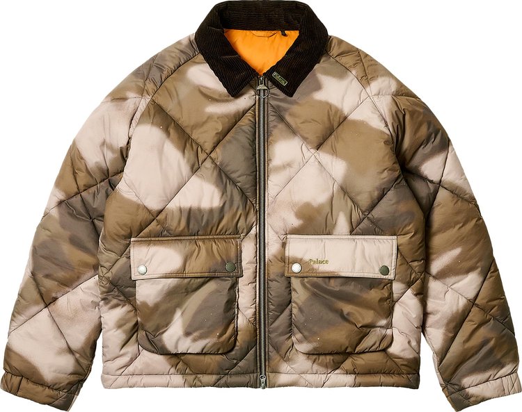 Barbour x Palace Dom Quilted Jacket 'Camo'