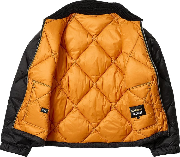 Barbour x Palace Dom Quilted Jacket Black