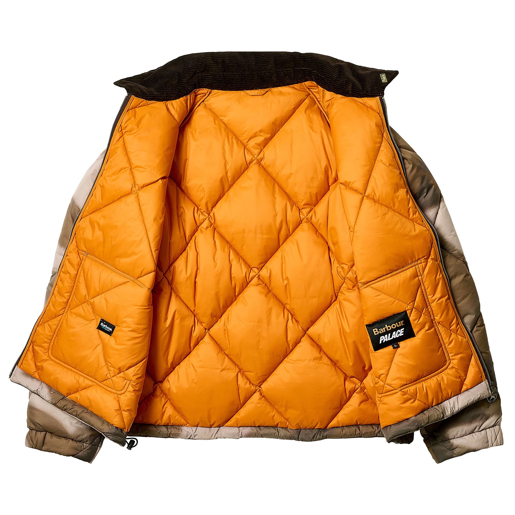 Buy Barbour x Palace Dom Quilted Jacket Camo MQU1781GN31 GOAT CA