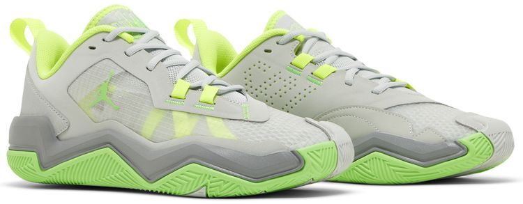 Air Jordan One Take 4 Grey Green Strike