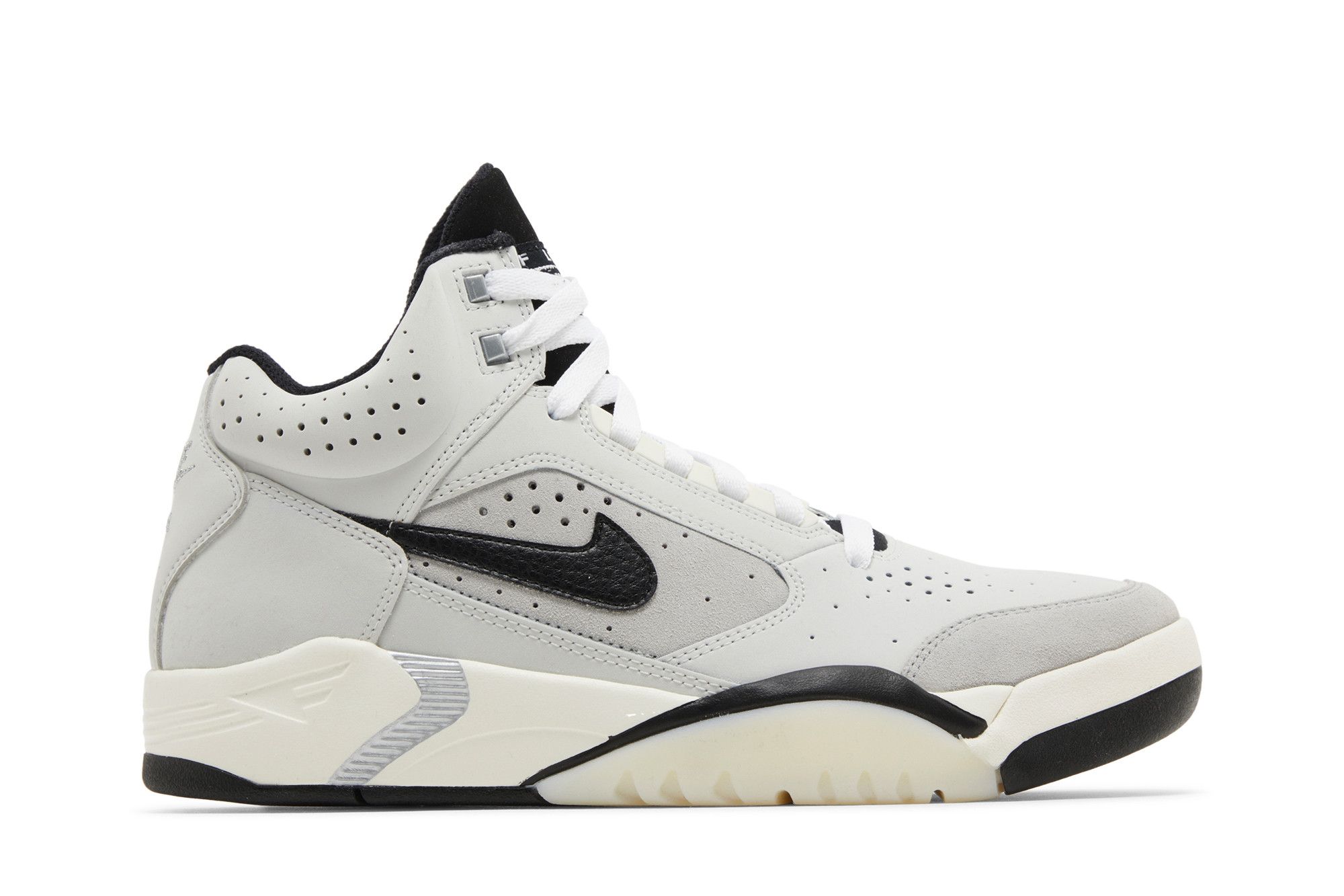 Size 10.0 Air Flight Lite Mid 'Light Smoke Grey'