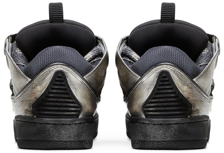 Lanvin Wmns Curb Sneakers Silver Black