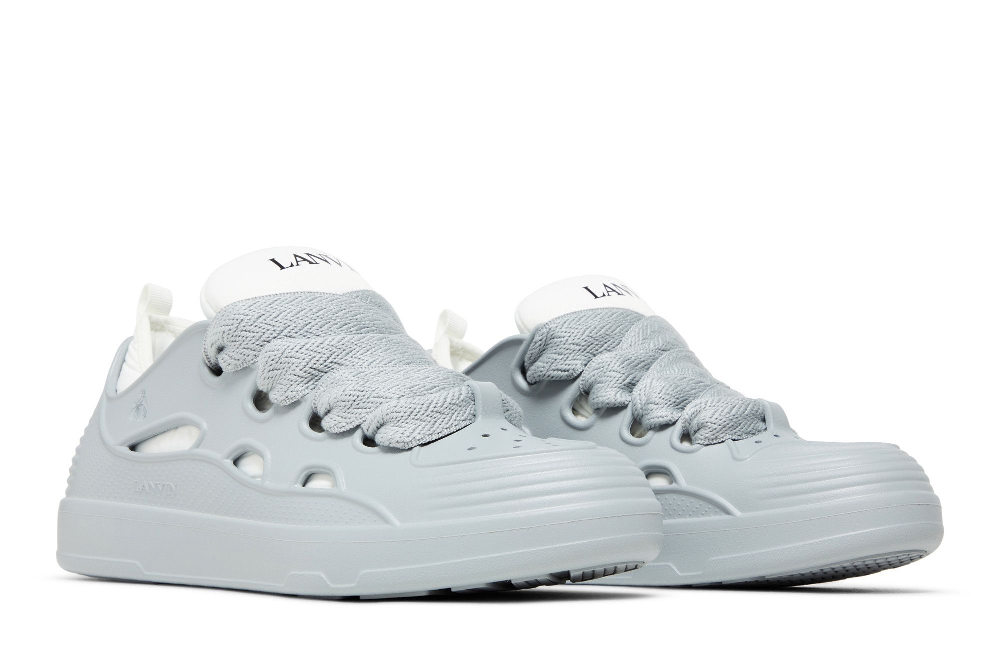 Buy Lanvin Curb Block Molded EVA 'Pearl Grey' - FM SKAK00 MOLD H23