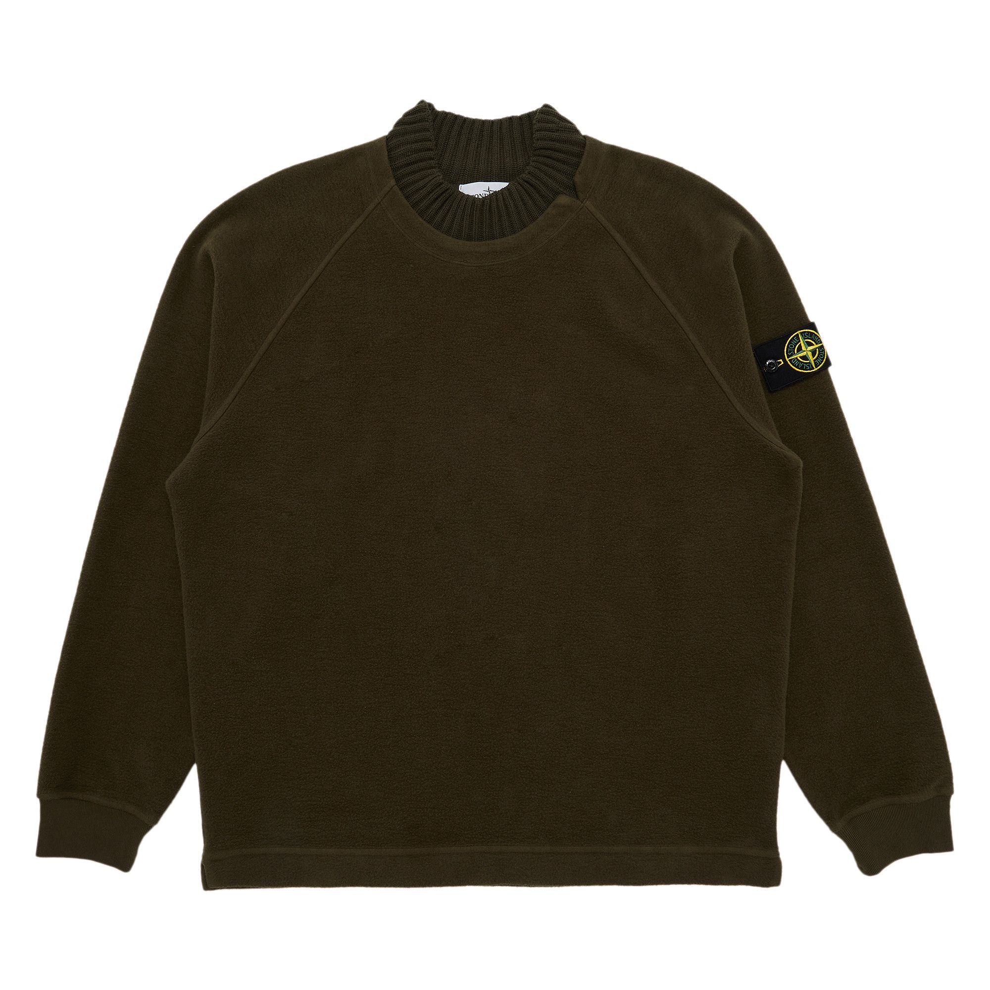 Stone island sweatshirt olive green online