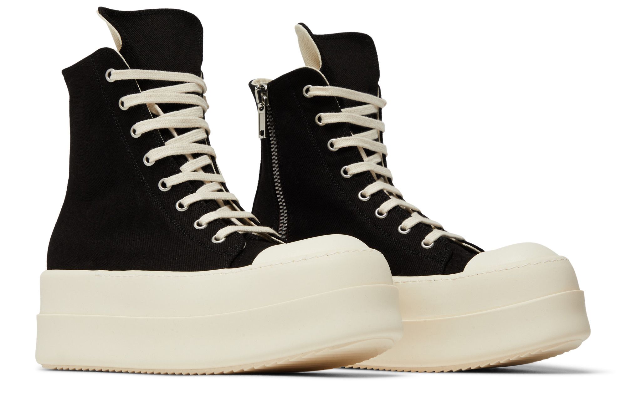 関送込 RICK OWENS DOUBLE BUMPER 厚底 ハイカット スニーカー