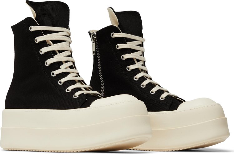 Rick Owens Wmns DRKSHDW Luxor Double Bumper High Black Milk