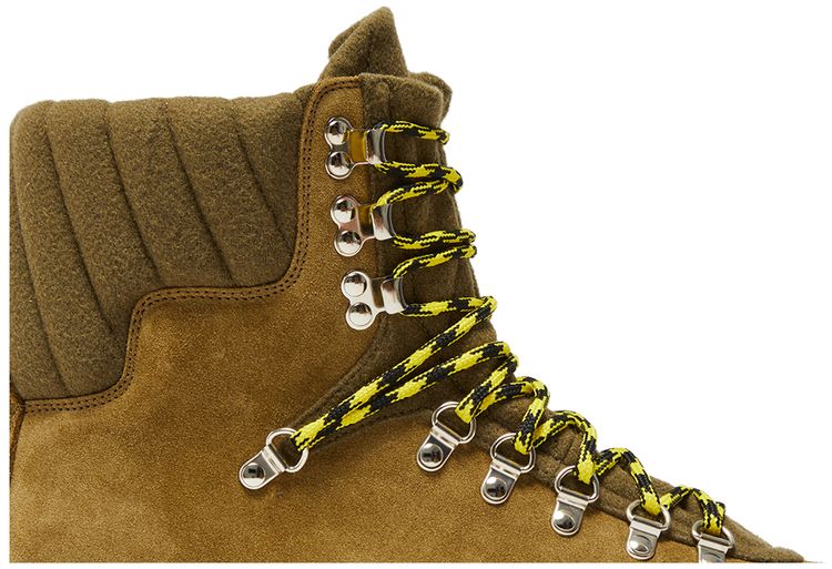 Off White Gstaad Ankle Boot Olive Green