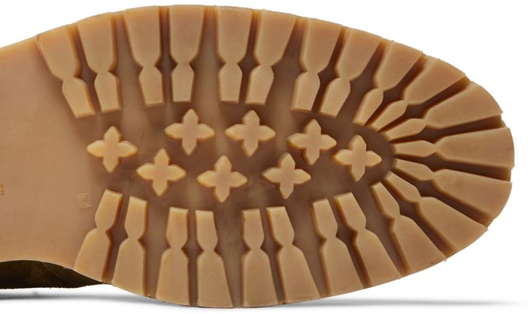 Off White Gstaad Ankle Boot Olive Green