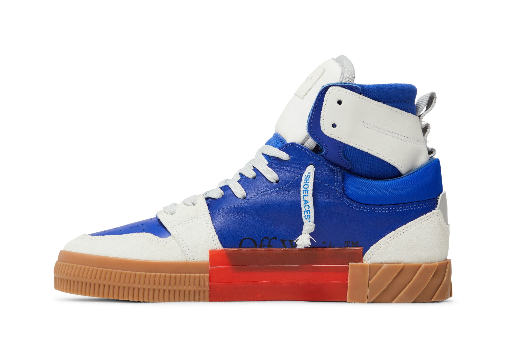 【送料&関税込】Off-White Floating Arrow Dark Blue - Lime FLOATING ARROW SNEAKER(OMIA244F23LEA0011069) | セレクト