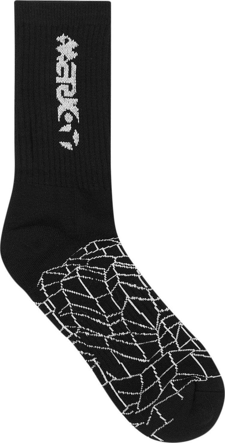 Market New Future Jacquard Socks 'Black'