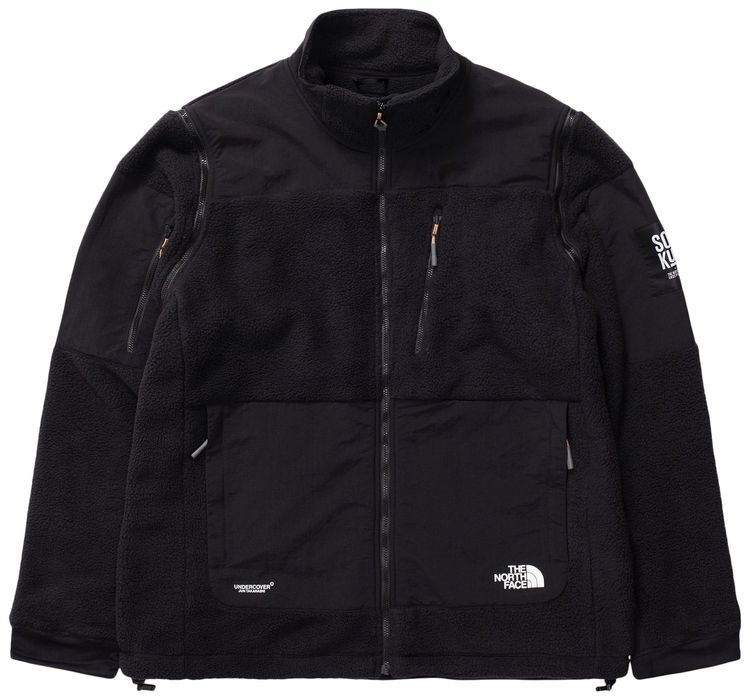 The North Face x Undercover Project U Zip Off Fleece Jacket Black