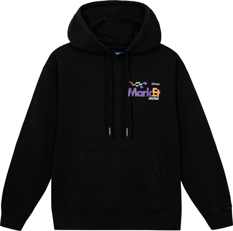 Market Express Racing Pullover Hoodie 'Washed Black'