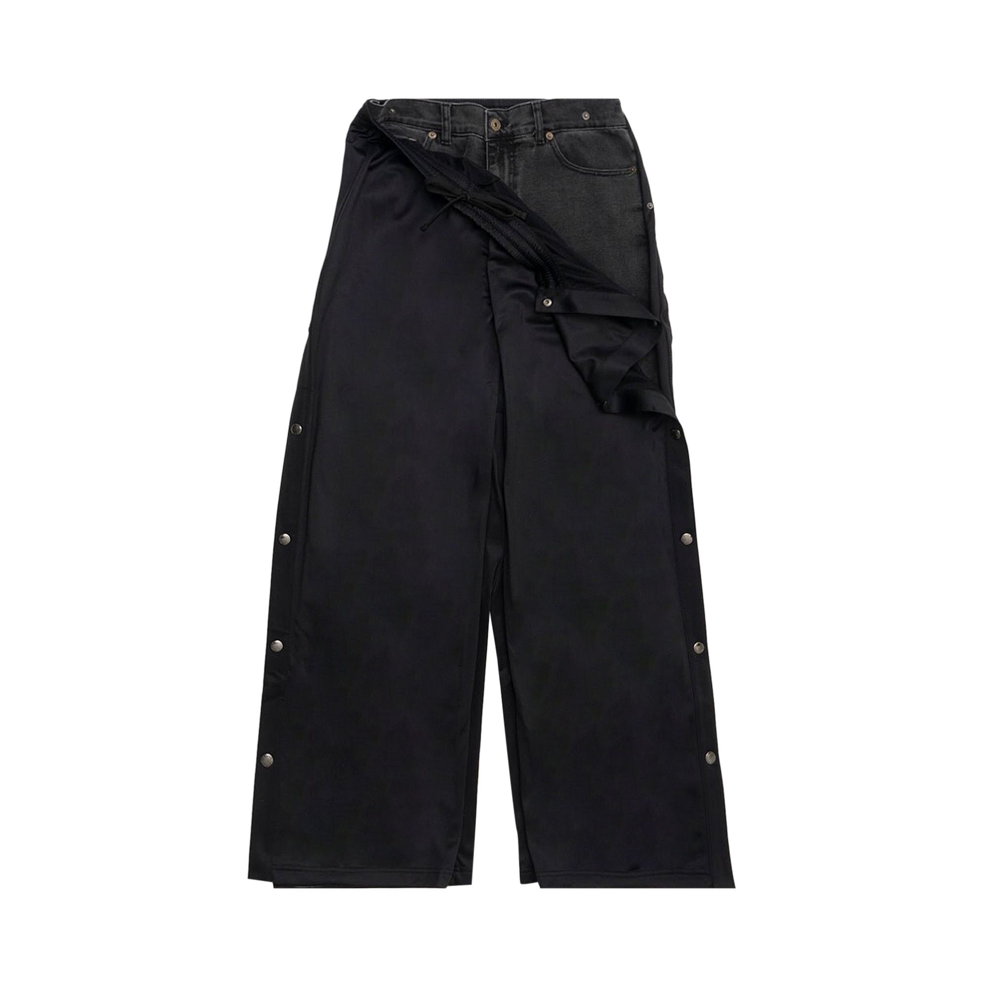 Y/PROJECT - Snap Off Denim Track Pants | HBX - Globally